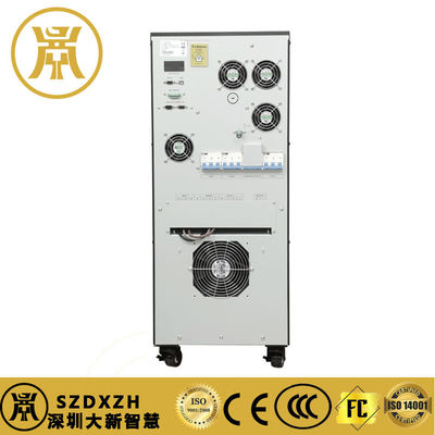 사용자 친화적인 인터페이스 10KVA 3단계 고주파 끊김 없는 전원 공급