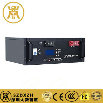 OEM 48V 100AH 리?? 철 배터리 랙 내장 에너지 저장 배터리