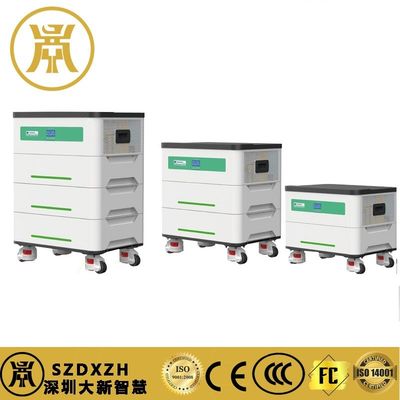 10kWh / 5kW 스택 가능한 LiFePO4 배터리 IP51 스택 가능한 배터리 팩