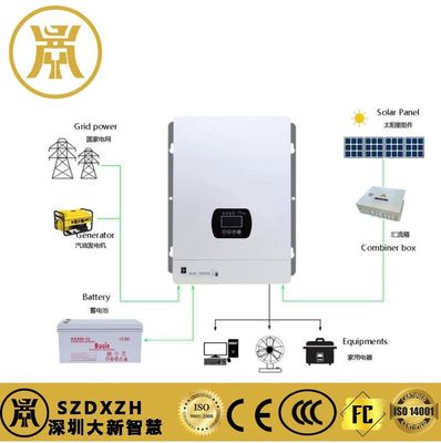 4000 - 18000KVA 오프 그리드 하이브리드 인버터 12v / 24v / 48v 태양광 인버터